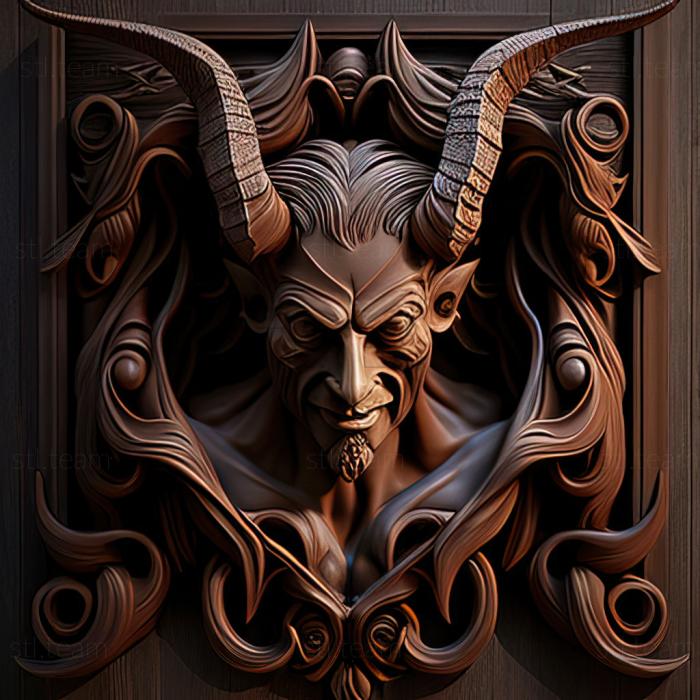 3D модель Сатана (STL)